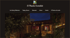 Desktop Screenshot of elplanetaescondido.com